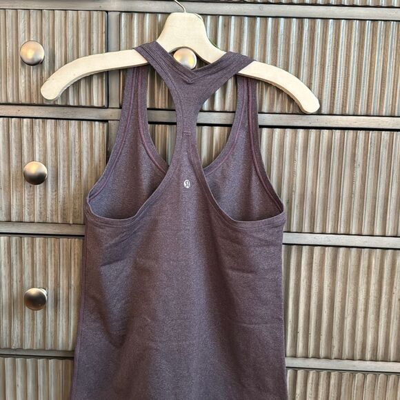 Lululemon Full Length Cool Racerback || slated purple size 8 - Picture 7 of 7